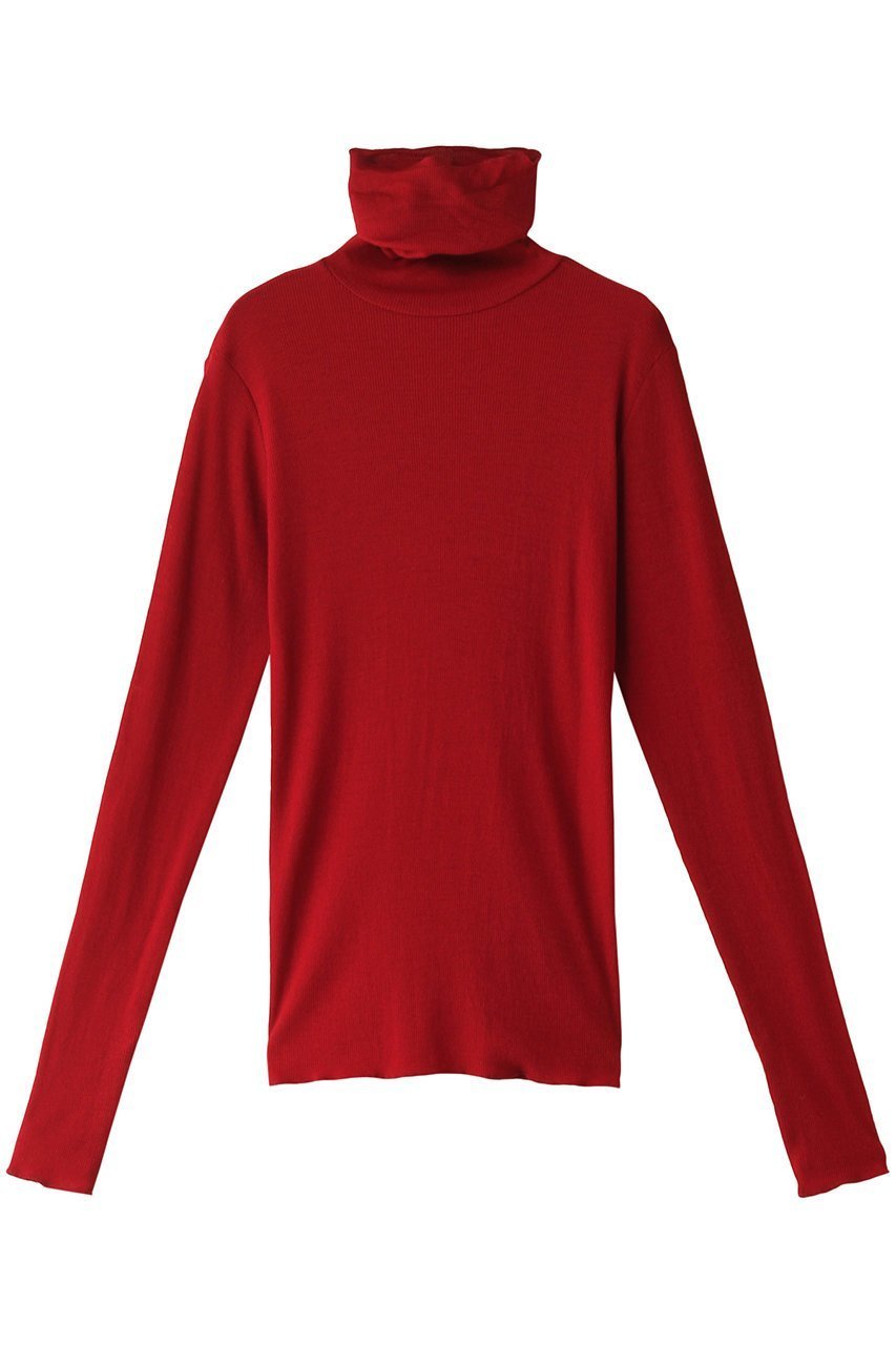 【カレンソロジー/Curensology】のウールテレコタートル インテリア・キッズ・メンズ・レディースファッション・服の通販 founy(ファニー) 　ファッション　Fashion　レディースファッション　Fashion for Women　トップス・カットソー　Cut & Sew Tops　ニット　Knit Tops & Sweaters　カジュアルプルオーバー・ニットトップス　Pullovers & Knit Tops / Casual Pullovers　おすすめ　Recommended / Our Picks　インナー　Innerwear　キャミワンピース　Cami Dress, Slip Dress　サロペット　Overalls, Salopette　タートル　Turtleneck, Turtle Collar　テレコ　Ribbed, Rib Stitch　ベーシック　Basic, Essential　レッド|ID: prp329100000037384 ipo3291000000032963283