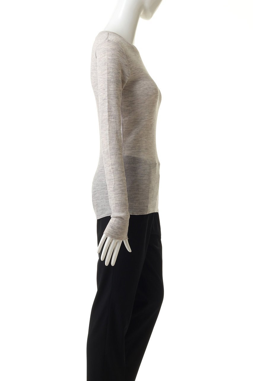 【カレンソロジー/Curensology】のウールテレコクルーネックプルオーバー 人気、トレンドファッション・服の通販 founy(ファニー) 　ファッション　Fashion　レディースファッション　WOMEN　トップス・カットソー　Tops/Tshirt　ニット　Knit Tops　プルオーバー　Pullover　インナー　Inner　コンパクト　Compact　シンプル　Simple　テレコ　Tereko　other-3|ID: prp329100000037466 ipo3291000000031436118