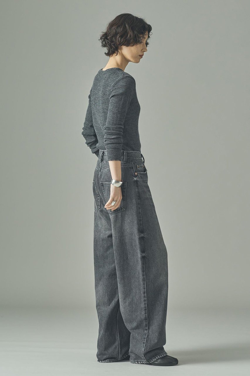 【カレンソロジー/Curensology】のウールテレコクルーネックプルオーバー 人気、トレンドファッション・服の通販 founy(ファニー) 　ファッション　Fashion　レディースファッション　Fashion for Women　トップス・カットソー　Cut & Sew Tops　ニット　Knit Tops & Sweaters　カジュアルプルオーバー・ニットトップス　Pullovers & Knit Tops / Casual Pullovers　インナー　Innerwear　コンパクト　Compact, Small Size　シンプル　Simple, Minimal　テレコ　Ribbed, Rib Stitch　other-6|ID: prp329100000037466 ipo3291000000036593595