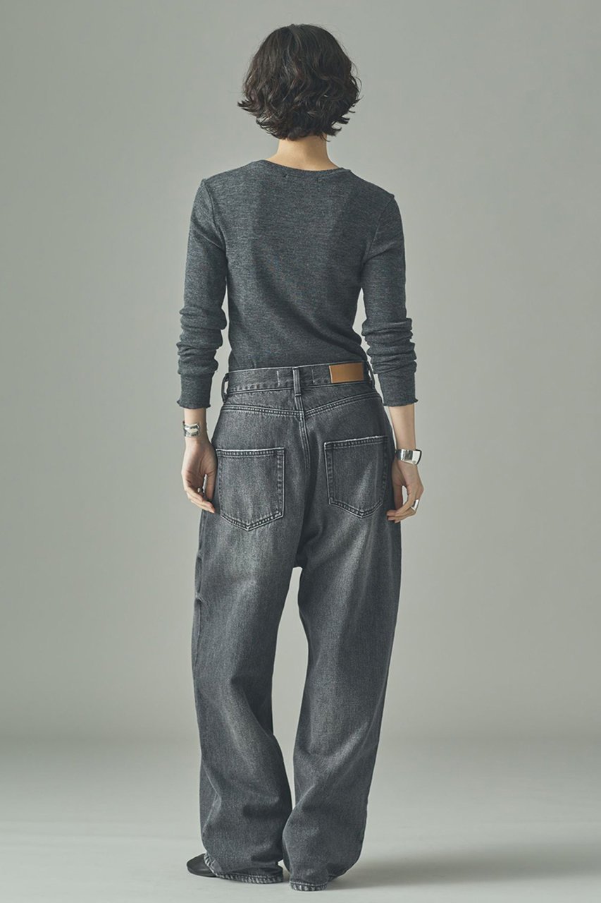 【カレンソロジー/Curensology】のウールテレコクルーネックプルオーバー 人気、トレンドファッション・服の通販 founy(ファニー) 　ファッション　Fashion　レディースファッション　Fashion for Women　トップス・カットソー　Cut & Sew Tops　ニット　Knit Tops & Sweaters　カジュアルプルオーバー・ニットトップス　Pullovers & Knit Tops / Casual Pullovers　インナー　Innerwear　コンパクト　Compact, Small Size　シンプル　Simple, Minimal　テレコ　Ribbed, Rib Stitch　other-7|ID: prp329100000037466 ipo3291000000036593596