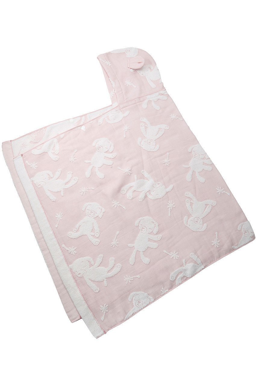 【コンテックス/kontex / KIDS】の【KIDS】マカロン フード付バスタオル 人気、トレンドファッション・服の通販 founy(ファニー) 　ファッション　Fashion　キッズファッション　Fashion for Kids　タオル　Towel, Bath Towel　ベビー　Baby, Babywear　モチーフ　Motif, Design Theme　定番　Standard, Basic Item　犬　Dog　羽織　Haori, Light Jacket　other-2|ID: prp329100000038581 ipo3291000000036236541