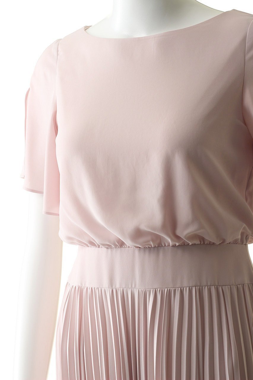 【アナイ/ANAYI】のソフトツイルプリーツソデツキワンピース 人気、トレンドファッション・服の通販 founy(ファニー) 　ファッション　Fashion　レディースファッション　Fashion for Women　ワンピース　Dresses　チュニック　Tunic Tops & Dresses　スリット　Slit, Slit Detail　スリーブ　Sleeve, Long Sleeve / Short Sleeve　チュニック　Tunic, Long Top　パーティ　Party, Party Style　フェミニン　Feminine, Girly　フレア　Flare, Flared　プリーツ　Pleats, Pleated　other-5|ID: prp329100000039371 ipo3291000000035738652