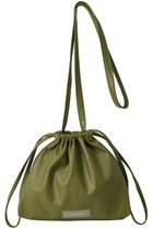 【メゾンスペシャル/MAISON SPECIAL】のフェイクレザー2WAY巾着バッグ PST(ピスタチオ)|ID: prp329100000043088 ipo3291000000035102860