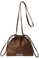 【メゾンスペシャル/MAISON SPECIAL】のフェイクレザー2WAY巾着バッグ BRN(ブラウン)|ID: prp329100000043088 ipo3291000000035873017