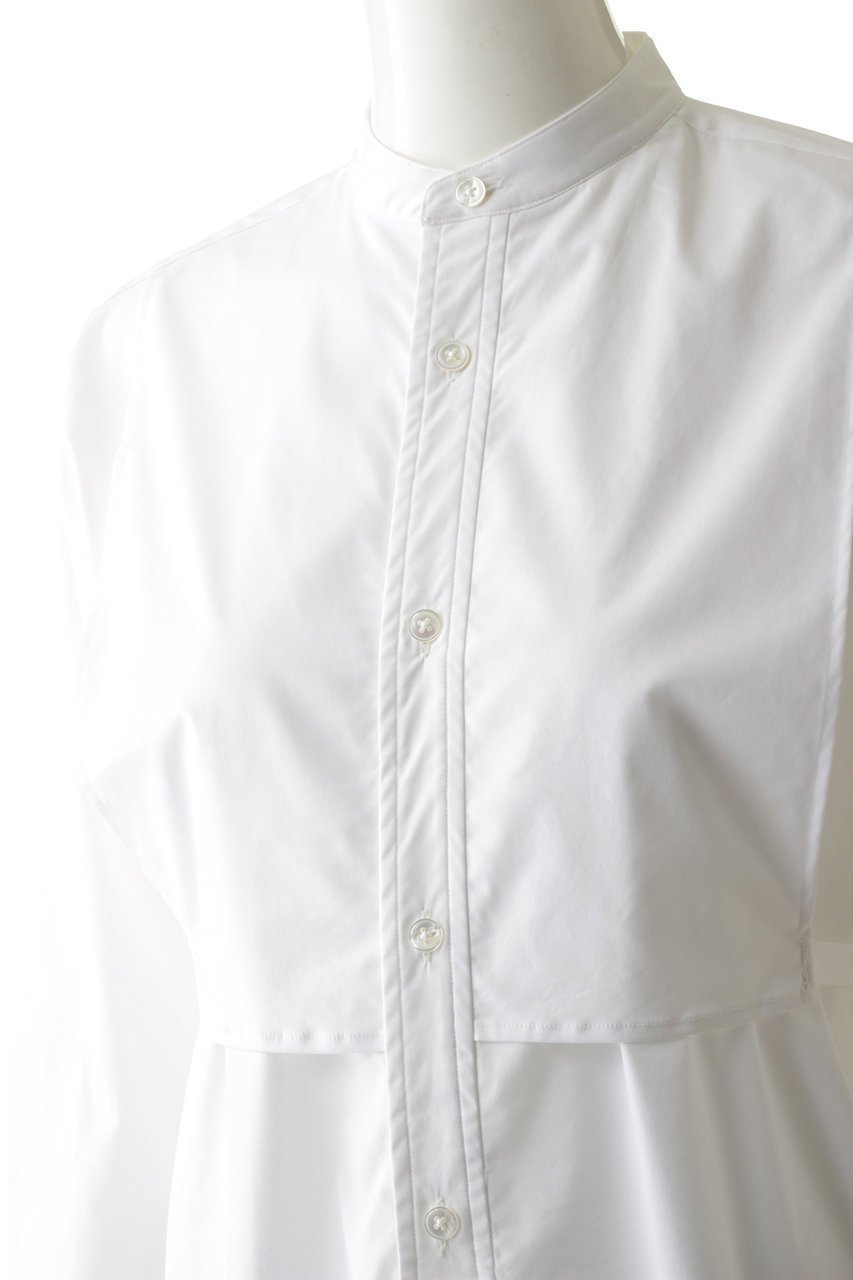 【メゾンスペシャル/MAISON SPECIAL】のコットンスタンドカラーロングシャツ 人気、トレンドファッション・服の通販 founy(ファニー) ファッション Fashion レディースファッション Fashion for Women トップス・カットソー Cut & Sew Tops シャツ・ブラウス・オフィスカジュアル Elegant Blouses & Button-Ups ストレッチ Stretch, Stretchy Fabric スリーブ Sleeve, Long Sleeve / Short Sleeve ブロード Broadcloth, Fine Cotton ロング Long, Long-Length 羽織 Haori, Light Jacket other-5|ID: prp329100000043357 ipo3291000000036878395