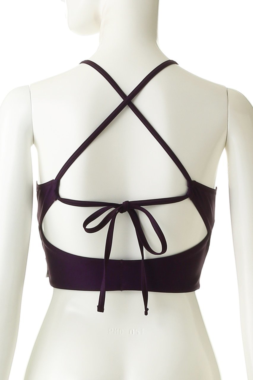 【ジュリエ/Julier】のクールマリーンクロスビスチェ【水陸両用】 人気、トレンドファッション・服の通販 founy(ファニー) 　ファッション　Fashion　レディースファッション　Fashion for Women　水着　Swimwear　レディース水着・ビーチウェア　Swimwear & Beachwear　おすすめ　Recommended / Our Picks　ショーツ　Shorts, Short Pants　スポーツ　Sports, Activewear　スリット　Slit, Slit Detail　セットアップ　Set-Up, Coordinated Outfit　ビスチェ　Bustier, Corset Top　ヨガ　Yoga, Yoga Wear　エレガント 上品　Elegant　定番　Standard, Basic Item　水着　Swimsuit, Swimwear　other-4|ID: prp329100000044398 ipo3291000000036147554