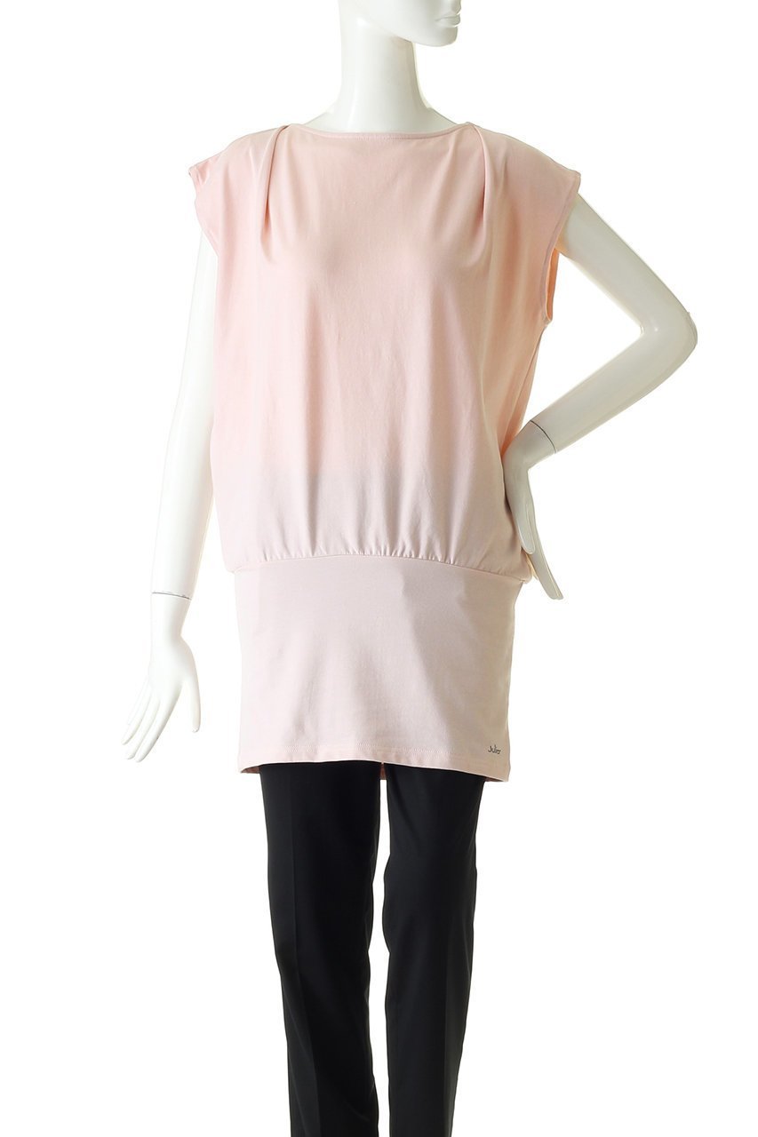 【ジュリエ/Julier】のコットンベア天バッククロスチュニック 人気、トレンドファッション・服の通販 founy(ファニー) 　ファッション　Fashion　レディースファッション　Fashion for Women　トップス・カットソー　Cut & Sew Tops　スポーツウェア　Functional & Stylish Sportswear　スポーツ トップス　Athletic Tops / Workout Tops / Training Shirts　シンプル　Simple, Minimal　スポーツ　Sports, Activewear　チュニック　Tunic, Long Top　フェミニン　Feminine, Girly　ヨガ　Yoga, Yoga Wear　定番　Standard, Basic Item　other-2|ID: prp329100000044420 ipo3291000000031436534