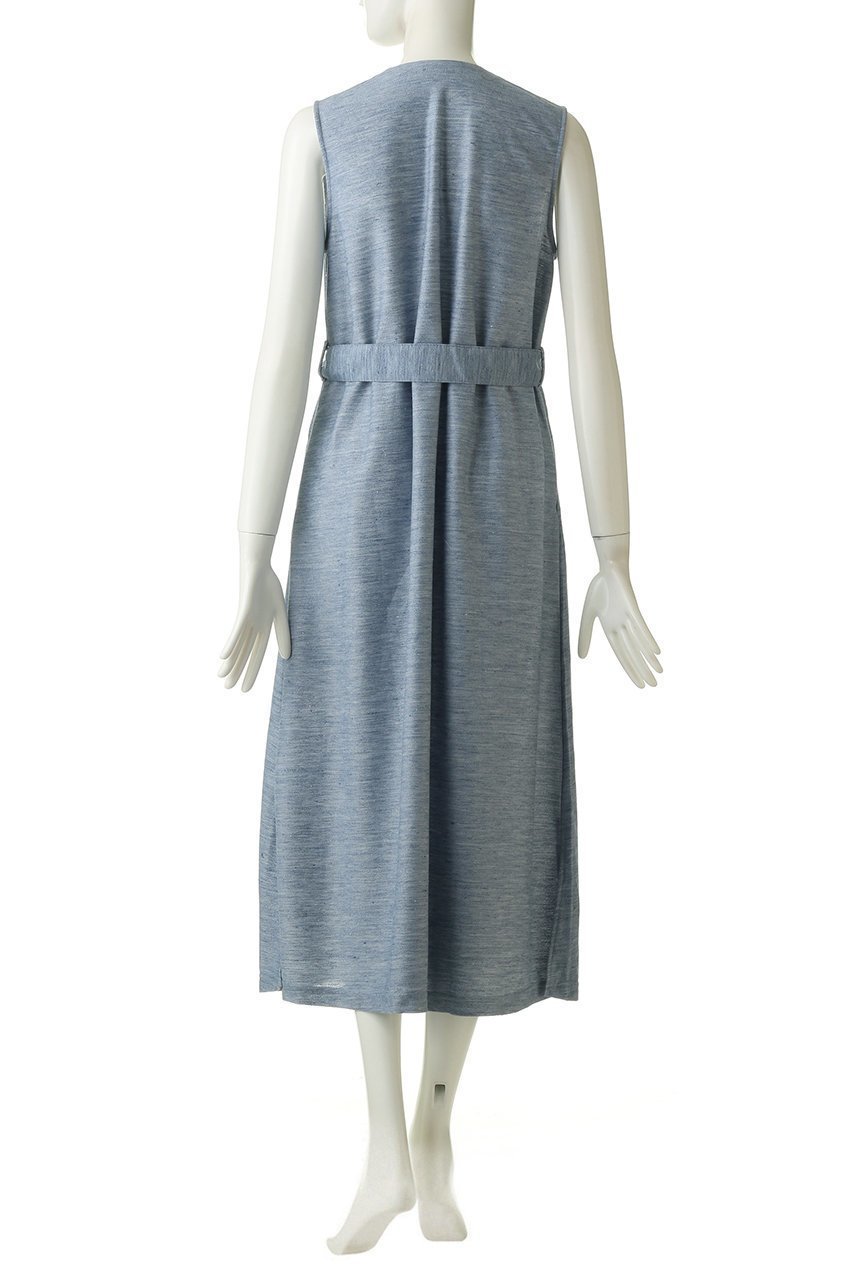 【ジュリエ/Julier】のリネンカルゼコートワンピース 人気、トレンドファッション・服の通販 founy(ファニー) 　ファッション　Fashion　レディースファッション　WOMEN　アウター　Coat Outerwear　コート　Coats　ワンピース　Dress　チュニック　Tunic　チュニック　Tunic　トレンド　Trend　ラップ　Wrap　リネン　Linen　ロング　Long　定番　Standard　other-4|ID: prp329100000044464 ipo3291000000031410018