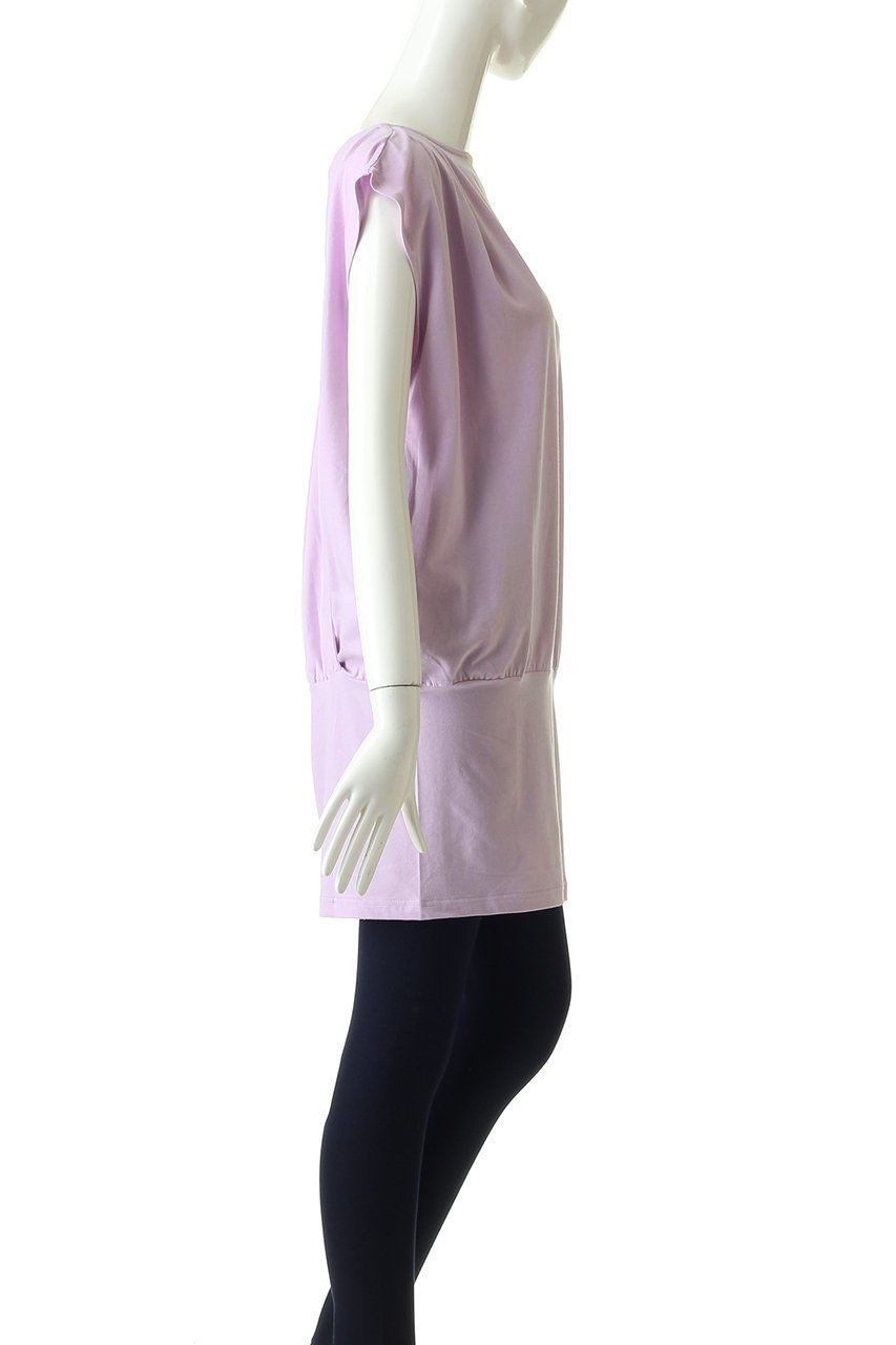 【ジュリエ/Julier】のコットンベア天バッククロスチュニック 人気、トレンドファッション・服の通販 founy(ファニー) 　ファッション　Fashion　レディースファッション　WOMEN　トップス・カットソー　Tops/Tshirt　スポーツウェア　Sportswear　スポーツ トップス　Sports Tops　おすすめ　Recommend　インナー　Inner　スポーツ　Sports　チュニック　Tunic　フィット　Fit　ヨガ　Yoga　リラックス　Relax　定番　Standard　other-3|ID: prp329100000044499 ipo3291000000031437126