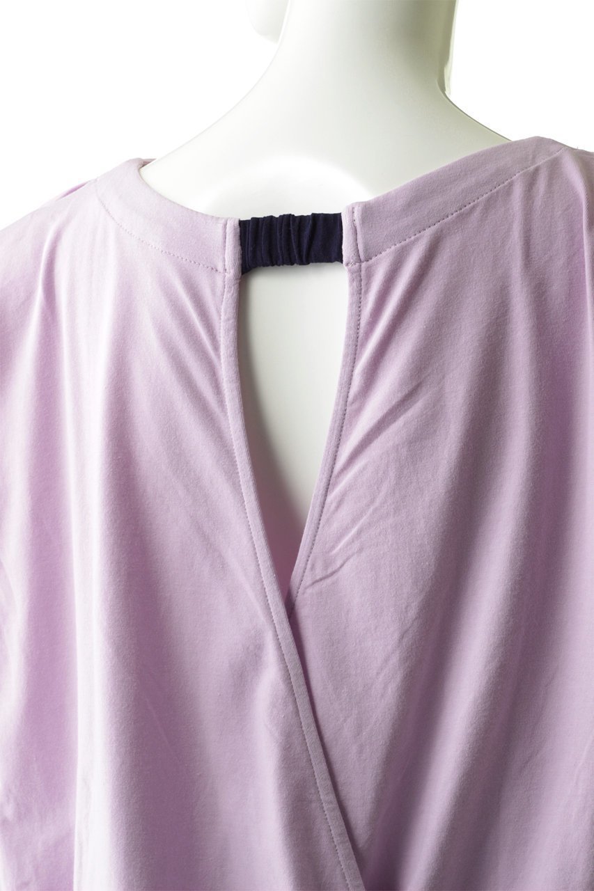 【ジュリエ/Julier】のコットンベア天バッククロスチュニック 人気、トレンドファッション・服の通販 founy(ファニー) 　ファッション　Fashion　レディースファッション　WOMEN　トップス・カットソー　Tops/Tshirt　スポーツウェア　Sportswear　スポーツ トップス　Sports Tops　おすすめ　Recommend　インナー　Inner　スポーツ　Sports　チュニック　Tunic　フィット　Fit　ヨガ　Yoga　リラックス　Relax　定番　Standard　other-6|ID: prp329100000044499 ipo3291000000031437133