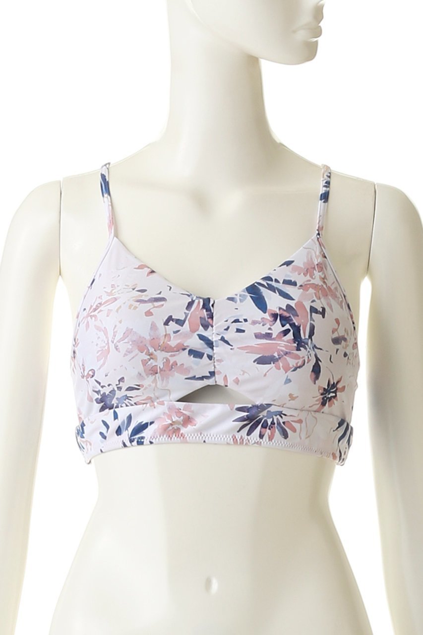 【ジュリエ/Julier】のshine flower printブラトップ【水陸両用】 人気、トレンドファッション・服の通販 founy(ファニー) 　ファッション　Fashion　レディースファッション　WOMEN　トップス・カットソー　Tops/Tshirt　スポーツウェア　Sportswear　スポーツ トップス　Sports Tops　スポーツ　Sports　フォルム　Form　フラワー　Flower　プリント　Print　メッシュ　Mesh　ヨガ　Yoga　定番　Standard　other-2|ID: prp329100000044525 ipo3291000000031447774