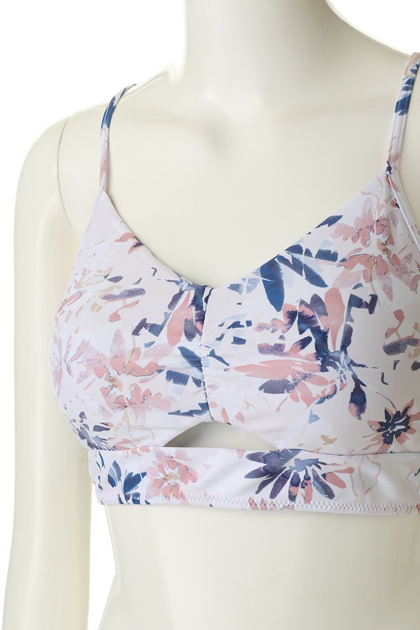 【ジュリエ/Julier】のshine flower printブラトップ【水陸両用】 人気、トレンドファッション・服の通販 founy(ファニー) 　ファッション　Fashion　レディースファッション　WOMEN　トップス・カットソー　Tops/Tshirt　スポーツウェア　Sportswear　スポーツ トップス　Sports Tops　スポーツ　Sports　フォルム　Form　フラワー　Flower　プリント　Print　メッシュ　Mesh　ヨガ　Yoga　定番　Standard　other-5|ID: prp329100000044525 ipo3291000000031447780