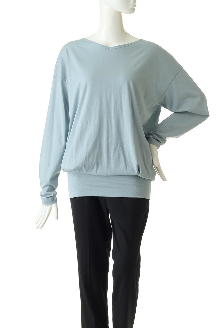 【ジュリエ/Julier】のカシミア天竺ロングスリーブプルオーバー 人気、トレンドファッション・服の通販 founy(ファニー) 　ファッション　Fashion　レディースファッション　Fashion for Women　トップス・カットソー　Cut & Sew Tops　カジュアルプルオーバー・ニットトップス　Pullovers & Knit Tops / Casual Pullovers　スポーツウェア　Functional & Stylish Sportswear　スポーツ トップス　Athletic Tops / Workout Tops / Training Shirts　スポーツ　Sports, Activewear　スリット　Slit, Slit Detail　フィット　Fit, Slim Fit　定番　Standard, Basic Item　other-2|ID: prp329100000044573 ipo3291000000035882771