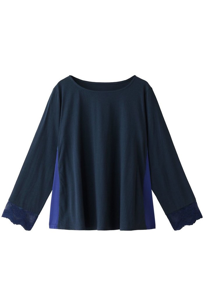 【キッドブルー/KID BLUE】のAW天竺レーストップ インテリア・キッズ・メンズ・レディースファッション・服の通販 founy(ファニー) https://founy.com/ ファッション Fashion レディースファッション WOMEN トップス・カットソー Tops/Tshirt おすすめ Recommend ガウン Gown セットアップ Set Up フェミニン Feminine フレア Flare レース Race 長袖 Long Sleeve |ID: prp329100000046533 ipo3291000000020725998