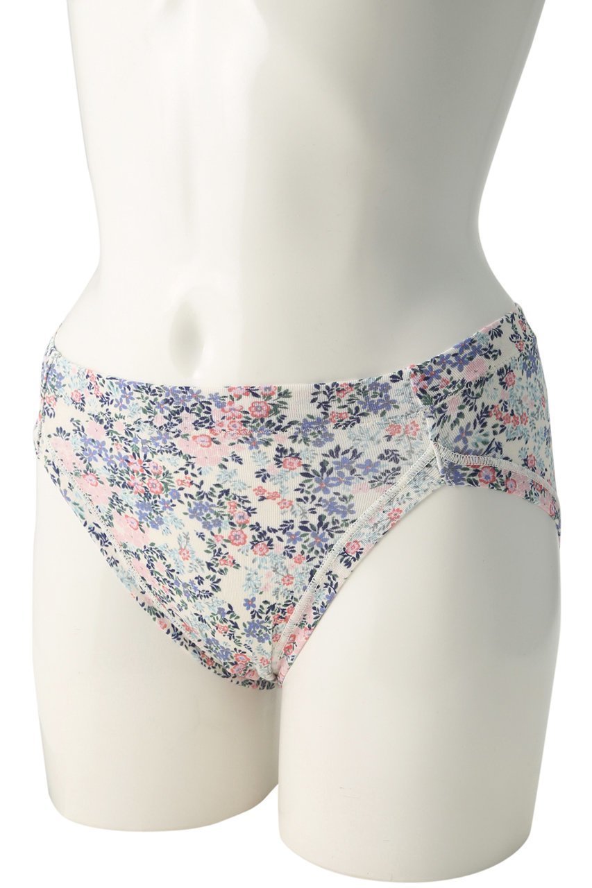 【キッドブルー/KID BLUE】のブルーミングフラワーノンレースショーツ 人気、トレンドファッション・服の通販 founy(ファニー) 　ファッション　Fashion　レディースファッション　Fashion for Women　下着・ランジェリー　Lingerie & Intimates　ショーツ・ランジェリー用ボトムス　Panties / Briefs / Lingerie Bottoms　おすすめ　Recommended / Our Picks　ショーツ　Shorts, Short Pants　セットアップ　Set-Up, Coordinated Outfit　フェミニン　Feminine, Girly　ランジェリー　Lingerie, Intimate Wear　レース　Lace, Lace Fabric　other-3|ID: prp329100000046585 ipo3291000000035335384