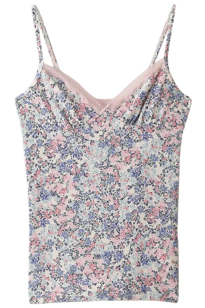 【キッドブルー/KID BLUE】のブルーミングフラワーキャミソール インテリア・キッズ・メンズ・レディースファッション・服の通販 founy(ファニー) https://founy.com/ ファッション Fashion レディースファッション Fashion for Women 下着・ランジェリー Lingerie & Intimates その他ランジェリー・インナーアイテム Other Lingerie / Intimates インナー Innerwear キャミソール Camisole, Spaghetti Strap Top フィット Fit, Slim Fit フェミニン Feminine, Girly フラワー Flower, Floral ランジェリー Lingerie, Intimate Wear リボン Ribbon, Bow レース Lace, Lace Fabric |ID: prp329100000046596 ipo3291000000035757428