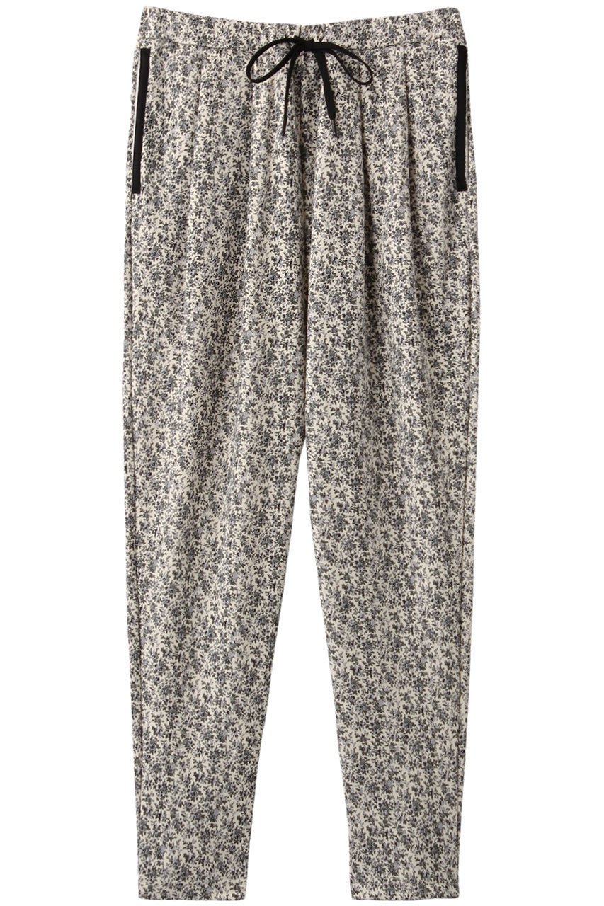 【キッドブルー/KID BLUE / GOODS】のEX裏シャギープチフラワーボトム 人気、トレンドファッション・服の通販 founy(ファニー) 　パジャマ　Pajamas, Sleepwear　フェミニン　Feminine, Girly　フラワー　Flower, Floral　プリント　Print, Printed Pattern　ボトム　Bottoms, Lower Wear　リボン　Ribbon, Bow　リラックス　Relax, Relaxed Fit　 other-1|ID: prp329100000046807 ipo3291000000032832299