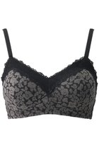 【キッドブルー/KID BLUE】のシルエットフラワーJQ カップブラ ブラック|ID: prp329100000046822 ipo3291000000036174107