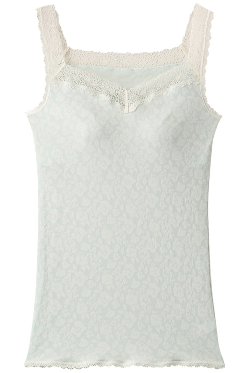 【キッドブルー/KID BLUE】のシルエットフラワーJQ カップ付キャミ 人気、トレンドファッション・服の通販 founy(ファニー) 　ファッション　Fashion　レディースファッション　Fashion for Women　下着・ランジェリー　Lingerie & Intimates　その他ランジェリー・インナーアイテム　Other Lingerie / Intimates　おすすめ　Recommended / Our Picks　インナー　Innerwear　キャミ　Camisole, Cami Top　キャミソール　Camisole, Spaghetti Strap Top　セットアップ　Set-Up, Coordinated Outfit　フェミニン　Feminine, Girly　フラワー　Flower, Floral　ランジェリー　Lingerie, Intimate Wear　レース　Lace, Lace Fabric　防寒　Cold Protection, Winter-Ready　 other-1|ID: prp329100000046828 ipo3291000000036031872