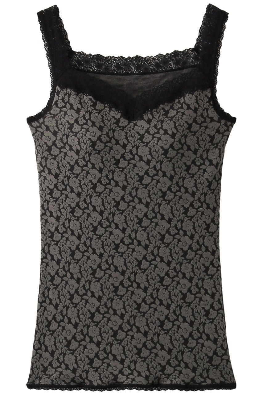 【キッドブルー/KID BLUE】のシルエットフラワーJQ カップ付キャミ インテリア・キッズ・メンズ・レディースファッション・服の通販 founy(ファニー) 　ファッション　Fashion　レディースファッション　Fashion for Women　下着・ランジェリー　Lingerie & Intimates　その他ランジェリー・インナーアイテム　Other Lingerie / Intimates　おすすめ　Recommended / Our Picks　インナー　Innerwear　キャミ　Camisole, Cami Top　キャミソール　Camisole, Spaghetti Strap Top　セットアップ　Set-Up, Coordinated Outfit　フェミニン　Feminine, Girly　フラワー　Flower, Floral　ランジェリー　Lingerie, Intimate Wear　レース　Lace, Lace Fabric　防寒　Cold Protection, Winter-Ready　ブラック|ID: prp329100000046828 ipo3291000000036031874