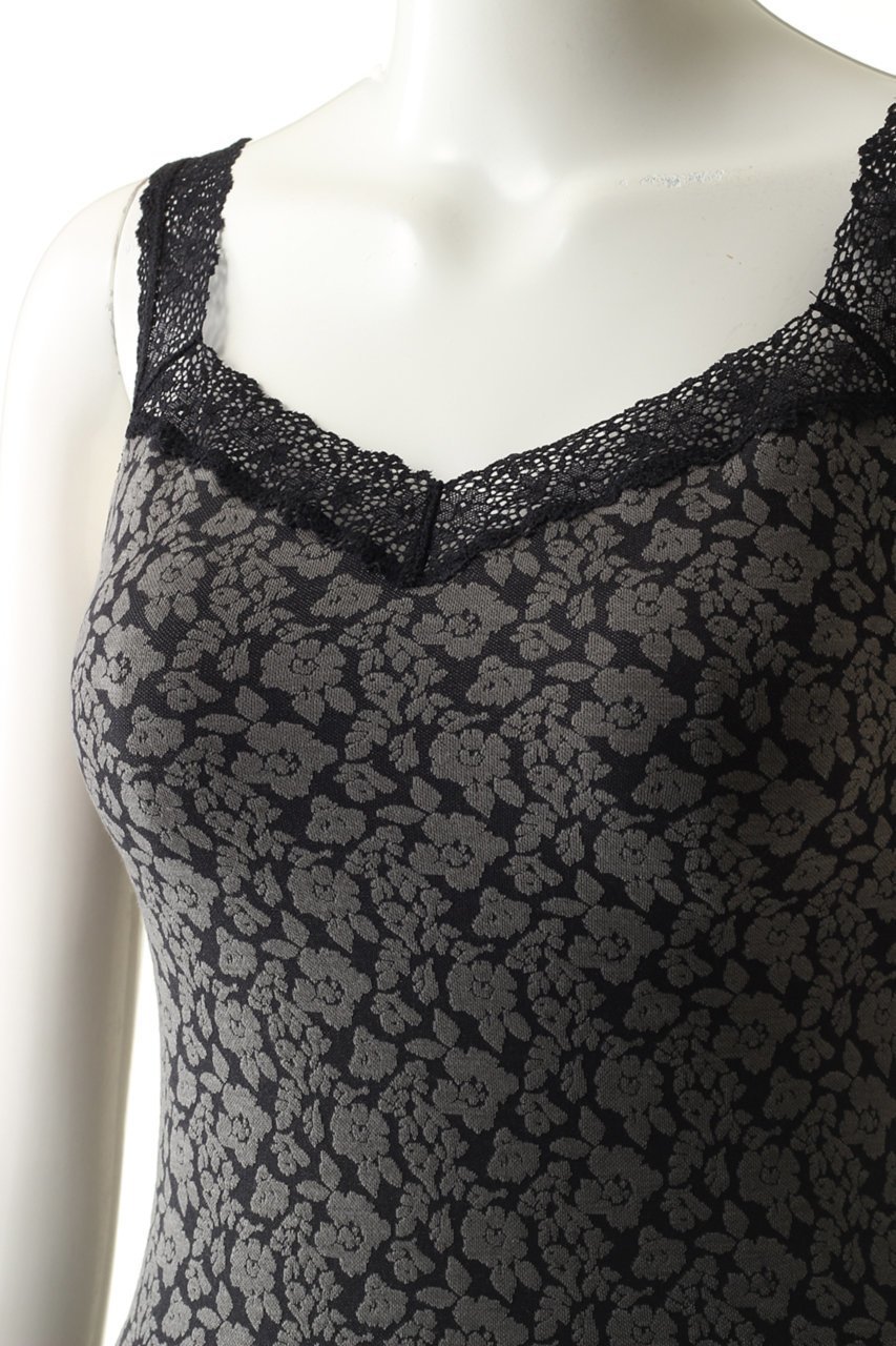 【キッドブルー/KID BLUE】のシルエットフラワーJQ カップ付キャミ 人気、トレンドファッション・服の通販 founy(ファニー) 　ファッション　Fashion　レディースファッション　Fashion for Women　下着・ランジェリー　Lingerie & Intimates　その他ランジェリー・インナーアイテム　Other Lingerie / Intimates　おすすめ　Recommended / Our Picks　インナー　Innerwear　キャミ　Camisole, Cami Top　キャミソール　Camisole, Spaghetti Strap Top　セットアップ　Set-Up, Coordinated Outfit　フェミニン　Feminine, Girly　フラワー　Flower, Floral　ランジェリー　Lingerie, Intimate Wear　レース　Lace, Lace Fabric　防寒　Cold Protection, Winter-Ready　other-5|ID: prp329100000046828 ipo3291000000036031884