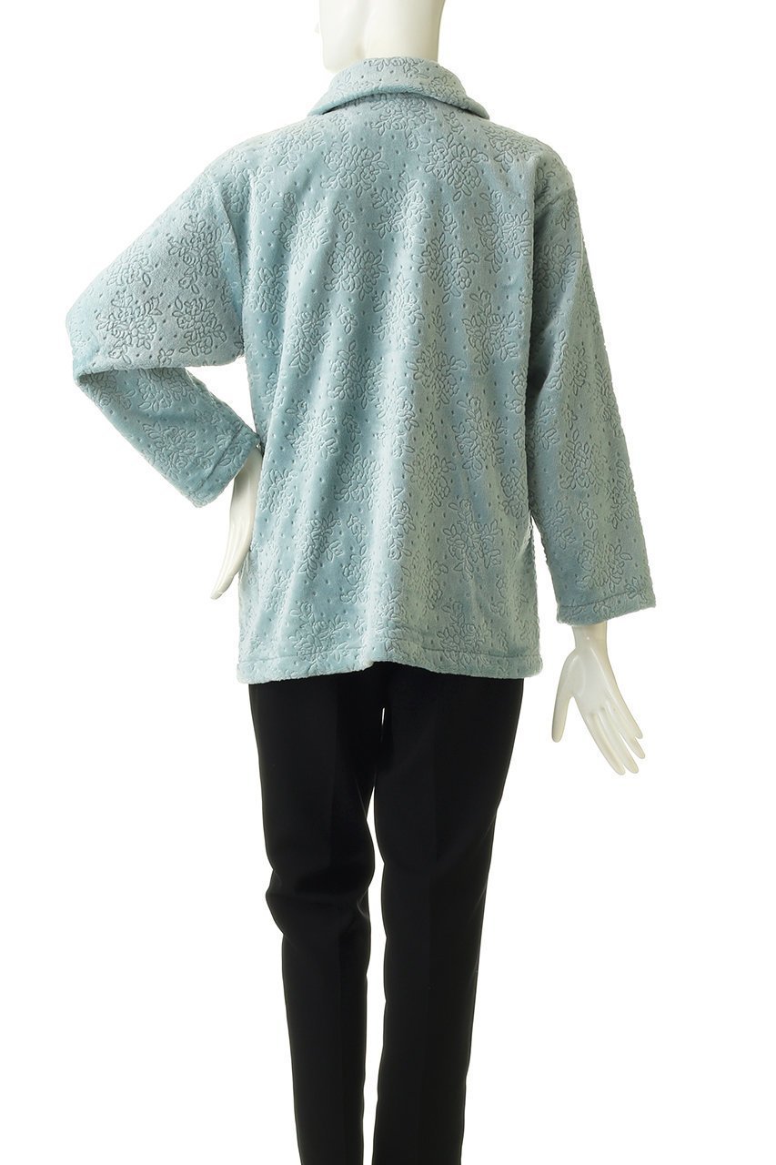 【キッドブルー/KID BLUE / GOODS】のシャギーエンボスレース トップ 人気、トレンドファッション・服の通販 founy(ファニー) 　おすすめ　Recommended / Our Picks　セットアップ　Set-Up, Coordinated Outfit　パジャマ　Pajamas, Sleepwear　フェミニン　Feminine, Girly　フラワー　Flower, Floral　リラックス　Relax, Relaxed Fit　定番　Standard, Basic Item　A/W・秋冬　Autumn/Winter　other-4|ID: prp329100000046957 ipo3291000000032832379