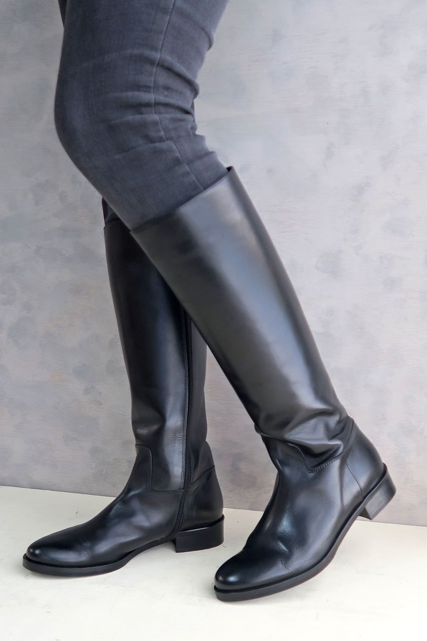 【ルカグロッシ/LucaGrossi】のロングフラットブーツ 人気、トレンドファッション・服の通販 founy(ファニー) 　ファッション　Fashion　レディースファッション　Fashion for Women　サイドジップ　Side Zip, Side Zipper　シンプル　Simple, Minimal　ロング　Long, Long-Length　エレガント 上品　Elegant　other-7|ID: prp329100000047306 ipo3291000000035514555