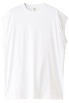 【ブラミンク/BLAMINK】の【BLMK】コットンクルーネック 刺繍 ノースリーブTシャツ 人気、トレンドファッション・服の通販 founy(ファニー) ファッション Fashion レディースファッション Fashion for Women トップス・カットソー Cut & Sew Tops キャミソール&ノースリーブ Camisoles & Sleeveless Tops シャツ・ブラウス・オフィスカジュアル Elegant Blouses & Button-Ups ロングTシャツ・Tシャツ Longline T-Shirts & Tees カットソー・ベーシックTシャツ Cut-and-Sewn Tops / Stretch Tees & Basics キャミソール Camisole, Spaghetti Strap Top シルク Silk, 100% Silk スリーブ Sleeve, Long Sleeve / Short Sleeve タンク Tank Top, Sleeveless Top ノースリーブ Sleeveless, No-Sleeve フレンチ French, French Style 定番 Standard, Basic Item thumbnail ホワイト|ID: prp329100000047537 ipo3291000000036661400