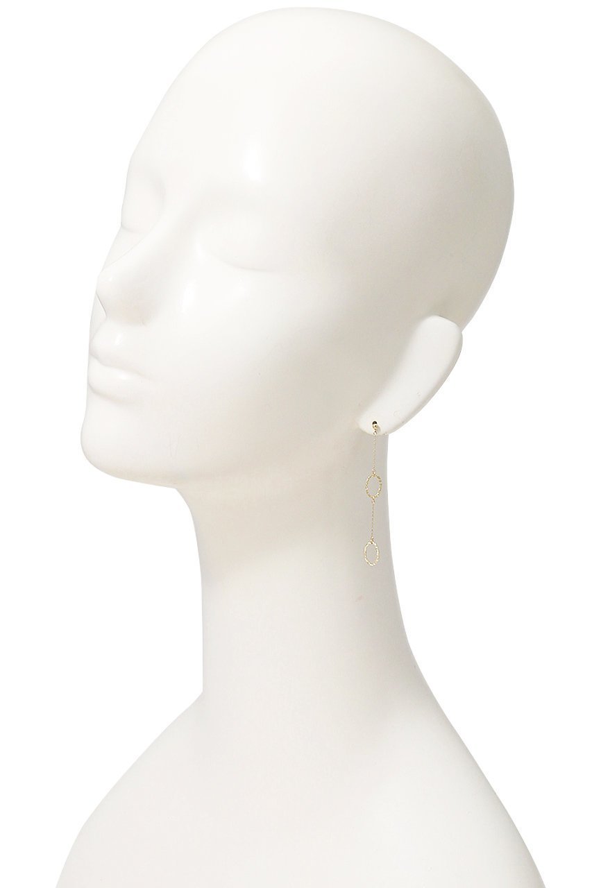 【ルボンボン/les bonbon】のarche chain ピアス 人気、トレンドファッション・服の通販 founy(ファニー) 　ファッション　Fashion　レディースファッション　Fashion for Women　ジュエリー　Jewelry　ファッションリング　Fashion Rings　イヤリング・フープ・ドロップタイプ　Hoop, Drop & Clip Earrings　イヤリング　Earrings　エレガント 上品　Elegant　チェーン　Chain, Chain Strap　フォルム　Silhouette, Form　フープ　Hoop, Hoop Earrings　ロング　Long, Long-Length　other-3|ID: prp329100000048185 ipo3291000000031437455