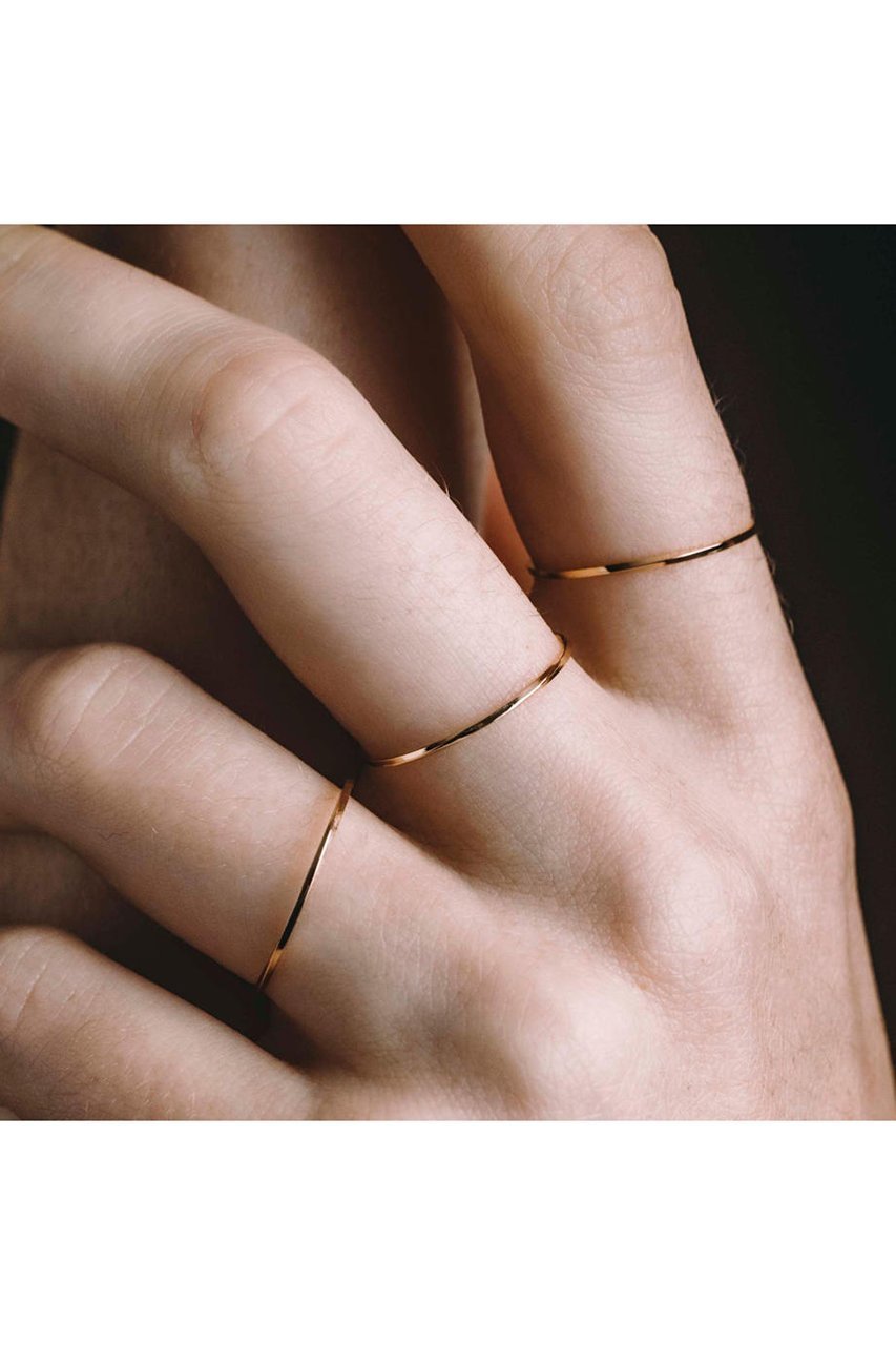 【ルボンボン/les bonbon】のnarrow リング 人気、トレンドファッション・服の通販 founy(ファニー) 　ファッション　Fashion　レディースファッション　Fashion for Women　シンプル　Simple, Minimal　フォルム　Silhouette, Form　プレーン　Plain, Simple　再入荷　Restock / Back in Stock　other-2|ID: prp329100000048254 ipo3291000000036096690