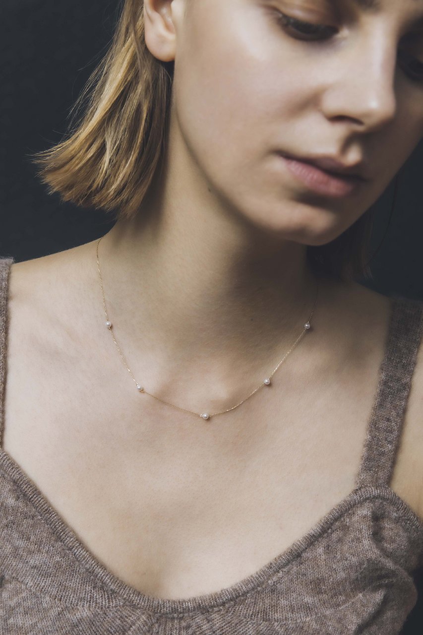 【ルボンボン/les bonbon】のdot pearl ネックレス 人気、トレンドファッション・服の通販 founy(ファニー) 　ファッション　Fashion　レディースファッション　Fashion for Women　ジュエリー　Jewelry　ネックレス　Necklaces & Pendants　エレガント 上品　Elegant　チェーン　Chain, Chain Strap　ネックレス　Necklace, Pendant Necklace　パーティ　Party, Party Style　パール　Pearl, Pearl Accent　other-5|ID: prp329100000048348 ipo3291000000031401375