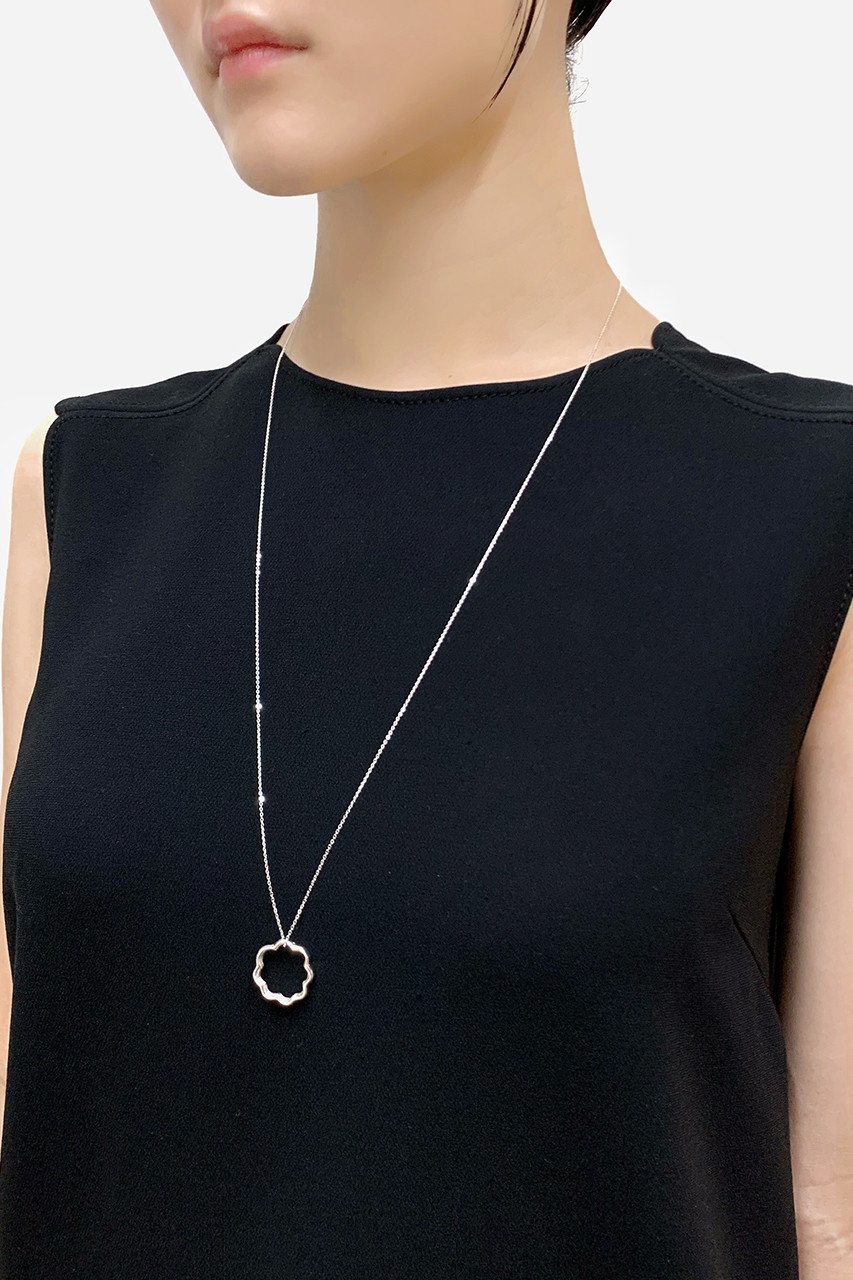 【カオル/KAORU】のMIMOSA シルバーロングペンダント 人気、トレンドファッション・服の通販 founy(ファニー) 　ファッション　Fashion　レディースファッション　Fashion for Women　ジュエリー　Jewelry　ネックレス　Necklaces & Pendants　クール　Cool, Chic　シルバー　Silver, Metallic Silver　ネックレス　Necklace, Pendant Necklace　バランス　Balance, Style Balance　モチーフ　Motif, Design Theme　ロング　Long, Long-Length　エレガント 上品　Elegant　other-2|ID: prp329100000049382 ipo3291000000035578922