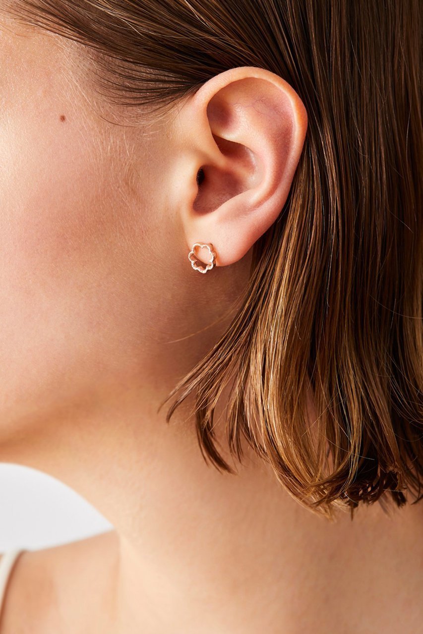 【カオル/KAORU】のMIMOSA K10 ピンクゴールドピアス 人気、トレンドファッション・服の通販 founy(ファニー) 　ファッション　Fashion　レディースファッション　Fashion for Women　ジュエリー　Jewelry　ファッションリング　Fashion Rings　イヤリング・フープ・ドロップタイプ　Hoop, Drop & Clip Earrings　イヤリング　Earrings　エレガント 上品　Elegant　クール　Cool, Chic　シンプル　Simple, Minimal　フォルム　Silhouette, Form　other-2|ID: prp329100000049411 ipo3291000000035692721