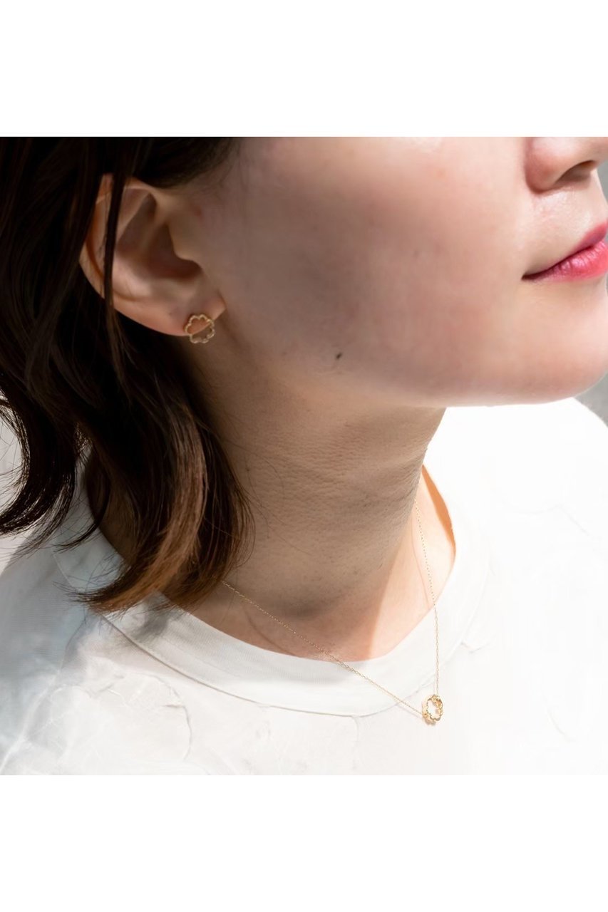 【カオル/KAORU】のMIMOSA K10 ピンクゴールドピアス 人気、トレンドファッション・服の通販 founy(ファニー) 　ファッション　Fashion　レディースファッション　Fashion for Women　ジュエリー　Jewelry　ファッションリング　Fashion Rings　イヤリング・フープ・ドロップタイプ　Hoop, Drop & Clip Earrings　イヤリング　Earrings　エレガント 上品　Elegant　クール　Cool, Chic　シンプル　Simple, Minimal　フォルム　Silhouette, Form　other-5|ID: prp329100000049411 ipo3291000000035692724