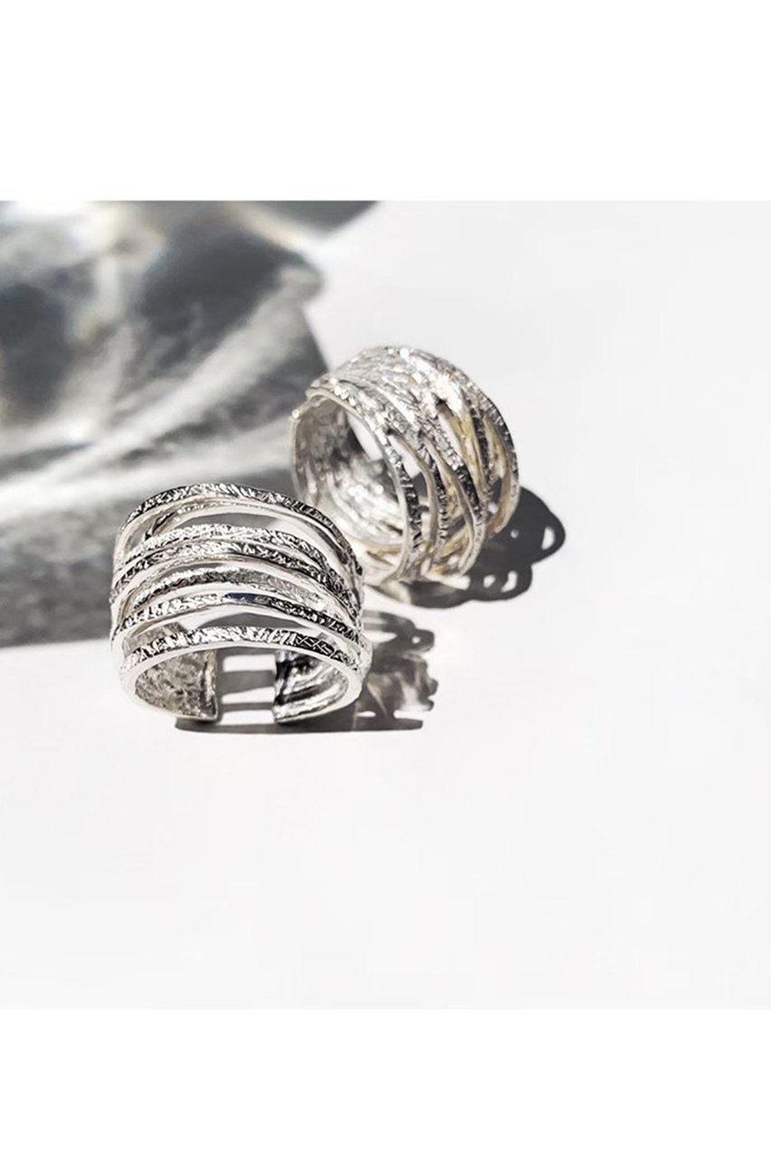 【カオル/KAORU】のHELIX フリーサイズシルバーリング 人気、トレンドファッション・服の通販 founy(ファニー) 　ファッション　Fashion　レディースファッション　Fashion for Women　ジュエリー　Jewelry　シルバーリング　Silver Rings　ファッションリング　Fashion Rings　シルバー　Silver, Metallic Silver　フォルム　Silhouette, Form　ランダム　Random, Irregular　リュクス　Luxury, Elegant, High-End, Chic　エレガント 上品　Elegant　other-7|ID: prp329100000049435 ipo3291000000034070261