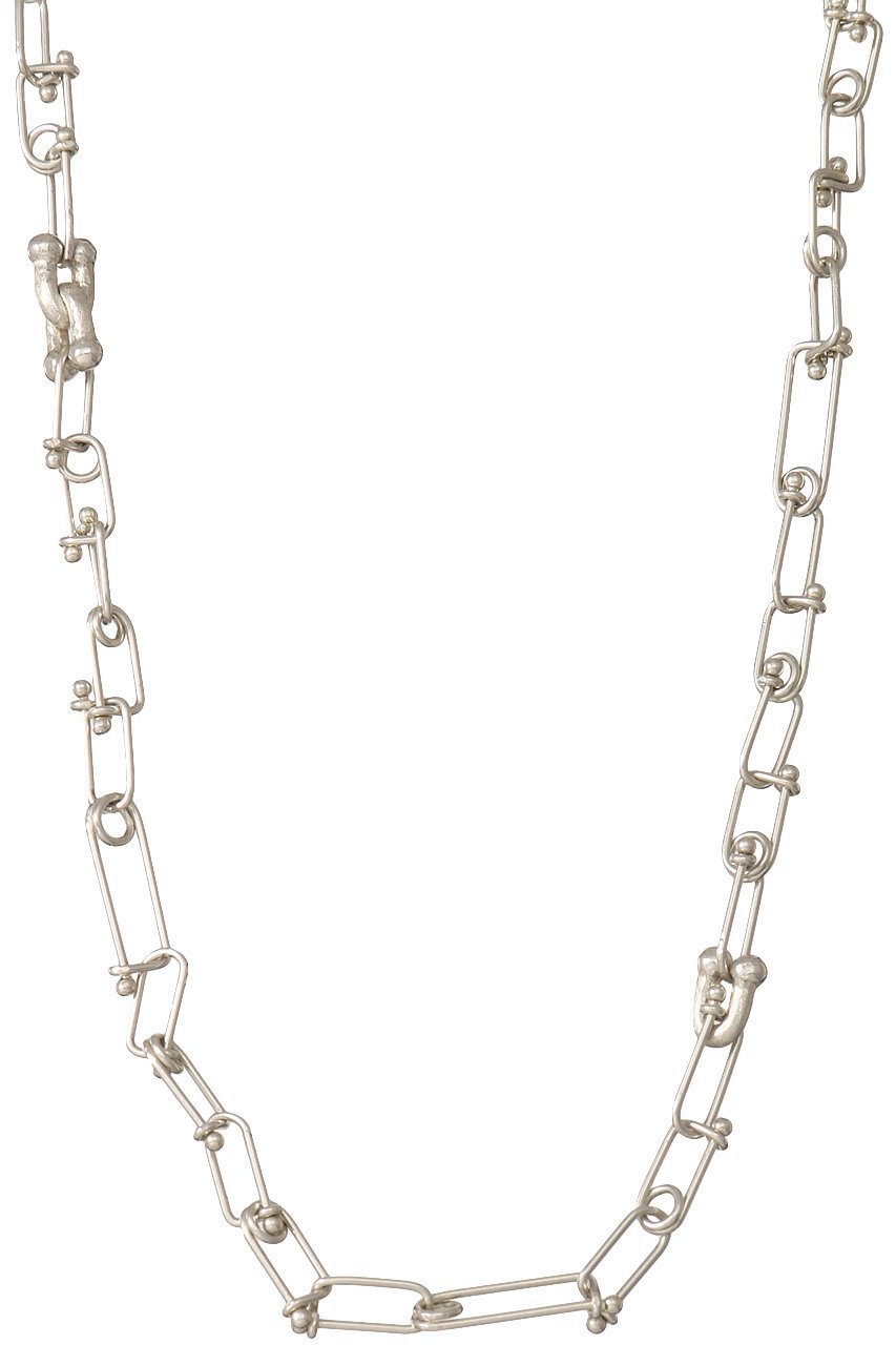 【カオル/KAORU】の【受注生産】BRAID ショートネックレスS インテリア・キッズ・メンズ・レディースファッション・服の通販 founy(ファニー) 　ファッション　Fashion　レディースファッション　Fashion for Women　ジュエリー　Jewelry　ネックレス　Necklaces & Pendants　おすすめ　Recommended / Our Picks　ショート　Short, Short Length　シンプル　Simple, Minimal　セットアップ　Set-Up, Coordinated Outfit　チェーン　Chain, Chain Strap　ネックレス　Necklace, Pendant Necklace　手編み　Hand-Knitted, Handmade Knit　シルバー|ID: prp329100000049460 ipo3291000000026411670