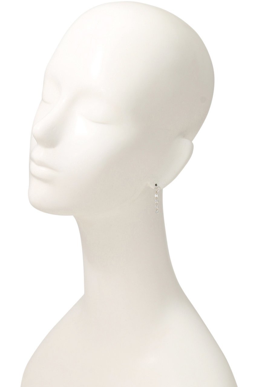 【カオル/KAORU】のALLIUM シルバードロップピアス S 人気、トレンドファッション・服の通販 founy(ファニー) 　ファッション　Fashion　レディースファッション　Fashion for Women　ジュエリー　Jewelry　ファッションリング　Fashion Rings　イヤリング・フープ・ドロップタイプ　Hoop, Drop & Clip Earrings　イヤリング　Earrings　ドロップ　Drop Shoulder, Dropped Style　エレガント 上品　Elegant　手編み　Hand-Knitted, Handmade Knit　other-3|ID: prp329100000049472 ipo3291000000031452983