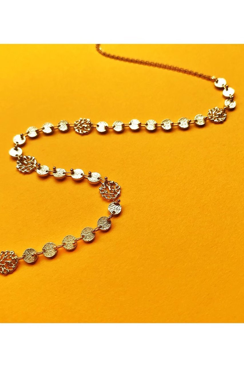 【カオル/KAORU】のALLIUM シルバーネックレス 人気、トレンドファッション・服の通販 founy(ファニー) 　ファッション　Fashion　レディースファッション　Fashion for Women　ジュエリー　Jewelry　ネックレス　Necklaces & Pendants　シルバー　Silver, Metallic Silver　シンプル　Simple, Minimal　ネックレス　Necklace, Pendant Necklace　モチーフ　Motif, Design Theme　ランダム　Random, Irregular　手編み　Hand-Knitted, Handmade Knit　other-6|ID: prp329100000049476 ipo3291000000035704927