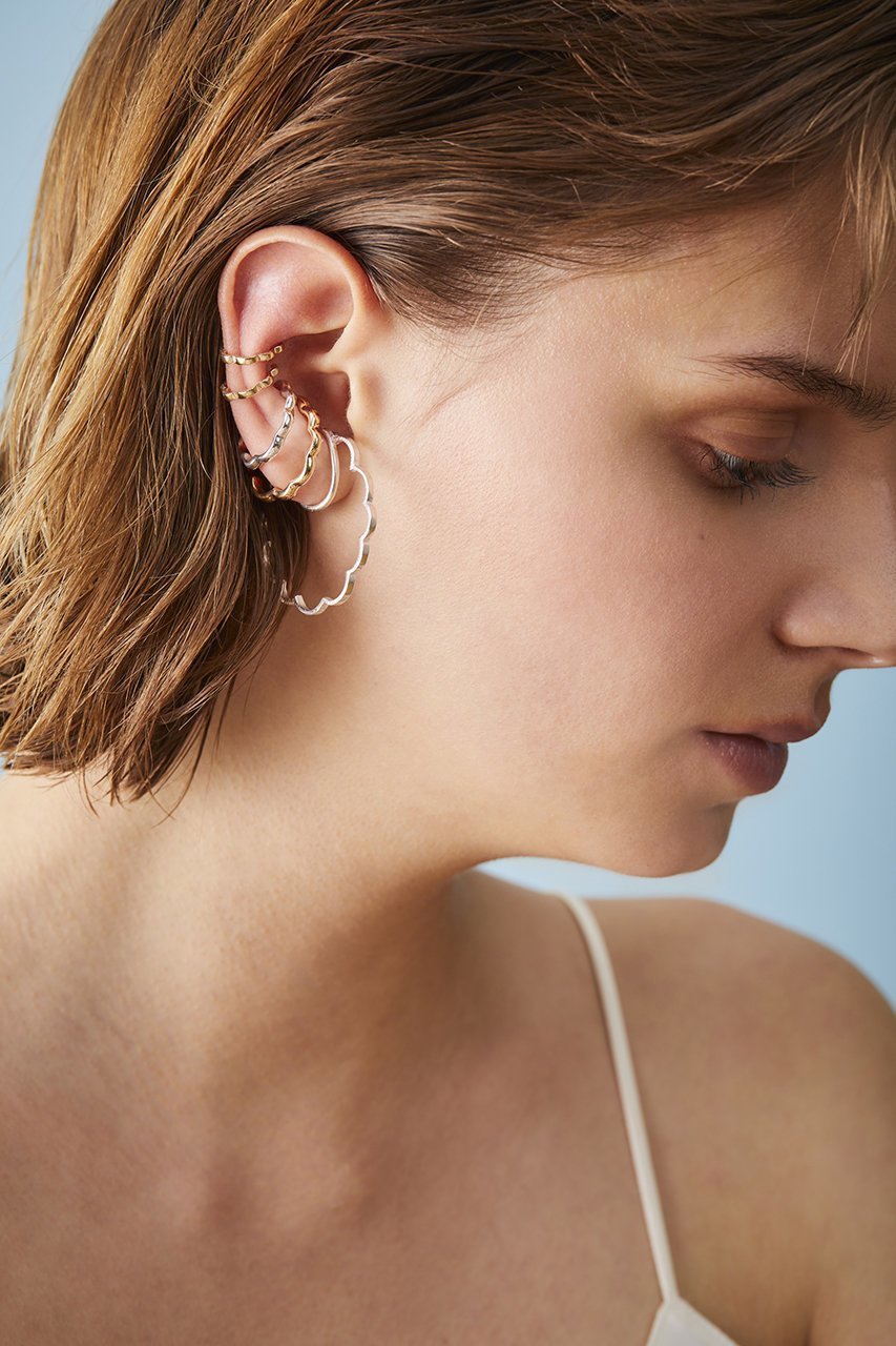 【カオル/KAORU】のEAR CUFF MIMOSA K10 ピンクゴールドイヤーカフ 人気、トレンドファッション・服の通販 founy(ファニー) ファッション Fashion レディースファッション Fashion for Women ジュエリー Jewelry ファッションリング Fashion Rings イヤリング・フープ・ドロップタイプ Hoop, Drop & Clip Earrings イヤリング Earrings イヤーカフ Ear Cuffs クール Cool, Chic シンプル Simple, Minimal フォルム Silhouette, Form エレガント 上品 Elegant other-3|ID: prp329100000049495 ipo3291000000031452969