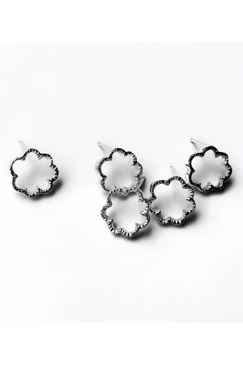 【カオル/KAORU】のMIMOSA シルバー ピアス 人気、トレンドファッション・服の通販 founy(ファニー) ファッション Fashion レディースファッション Fashion for Women ジュエリー Jewelry ファッションリング Fashion Rings イヤリング・フープ・ドロップタイプ Hoop, Drop & Clip Earrings おすすめ Recommended / Our Picks イヤリング Earrings シルバー Silver, Metallic Silver セットアップ Set-Up, Coordinated Outfit テクスチャー Texture, Textured Fabric ネックレス Necklace, Pendant Necklace フェミニン Feminine, Girly フラワー Flower, Floral モチーフ Motif, Design Theme other-6|ID: prp329100000049590 ipo3291000000034070315