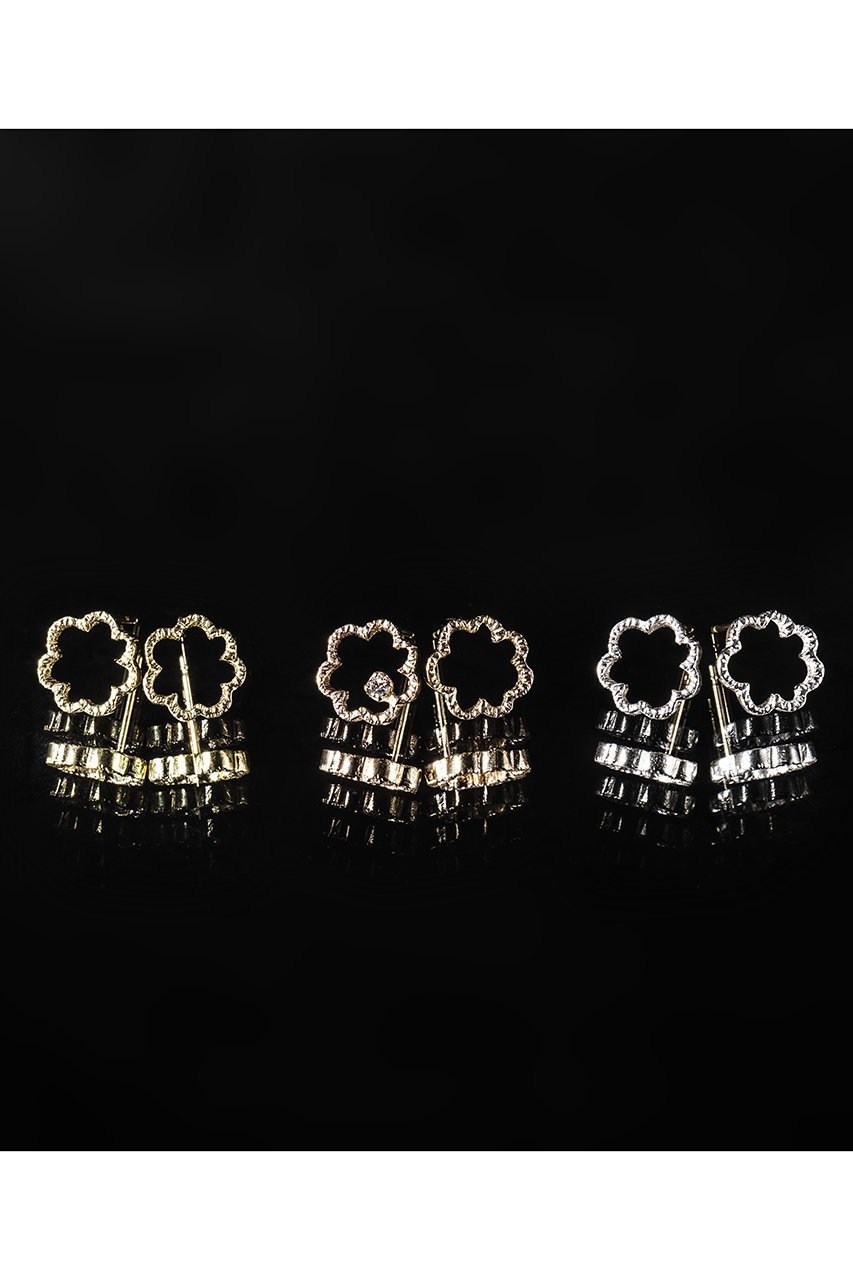 【カオル/KAORU】のMIMOSA シルバー ピアス 人気、トレンドファッション・服の通販 founy(ファニー) ファッション Fashion レディースファッション Fashion for Women ジュエリー Jewelry ファッションリング Fashion Rings イヤリング・フープ・ドロップタイプ Hoop, Drop & Clip Earrings おすすめ Recommended / Our Picks イヤリング Earrings シルバー Silver, Metallic Silver セットアップ Set-Up, Coordinated Outfit テクスチャー Texture, Textured Fabric ネックレス Necklace, Pendant Necklace フェミニン Feminine, Girly フラワー Flower, Floral モチーフ Motif, Design Theme other-7|ID: prp329100000049590 ipo3291000000034070316