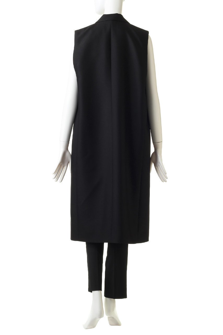 【ハーヴェル スタジオ/HAVEL studio】のウールシルクテーラードロングジレ 人気、トレンドファッション・服の通販 founy(ファニー) ファッション Fashion レディースファッション Fashion for Women アウター Coat / Outerwear Collection レディースジャケット・軽アウター Jackets ショール Shawl, Wrap シルク Silk, 100% Silk ジャケット Jacket, Outerwear ツイル Twist, Twisted Detail ベスト Vest, Waistcoat other-4|ID: prp329100000050858 ipo3291000000032917159