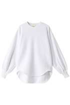【カルナ/KALNA】のルーズシルエットプルオーバー 人気、トレンドファッション・服の通販 founy(ファニー) ファッション Fashion レディースファッション Fashion for Women トップス・カットソー Cut & Sew Tops シャツ・ブラウス・オフィスカジュアル Elegant Blouses & Button-Ups ロングTシャツ・Tシャツ Longline T-Shirts & Tees カジュアルプルオーバー・ニットトップス Pullovers & Knit Tops / Casual Pullovers カットソー・ベーシックTシャツ Cut-and-Sewn Tops / Stretch Tees & Basics スリーブ Sleeve, Long Sleeve / Short Sleeve ロング Long, Long-Length thumbnail ホワイト|ID: prp329100000052145 ipo3291000000032837779
