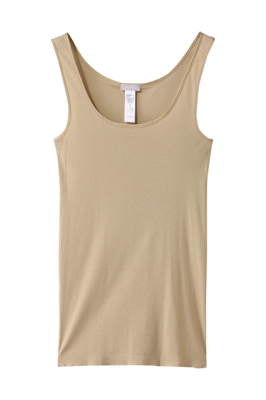 【ハンロ/HANRO】のCOTTON SEAMLESS タンクトップ インテリア・キッズ・メンズ・レディースファッション・服の通販 founy(ファニー) 　ファッション　Fashion　レディースファッション　WOMEN　下着・ランジェリー　Underwear　その他インナー・ランジェリー　Other lingerie　インナー　Inner　シルク　Silk　シルケット　Mercerization　タンク　Tank　ランジェリー　Lingerie　人気　Popularity　定番　Standard　アイスカプチーノ|ID: prp329100000854892 ipo3291000000031837059