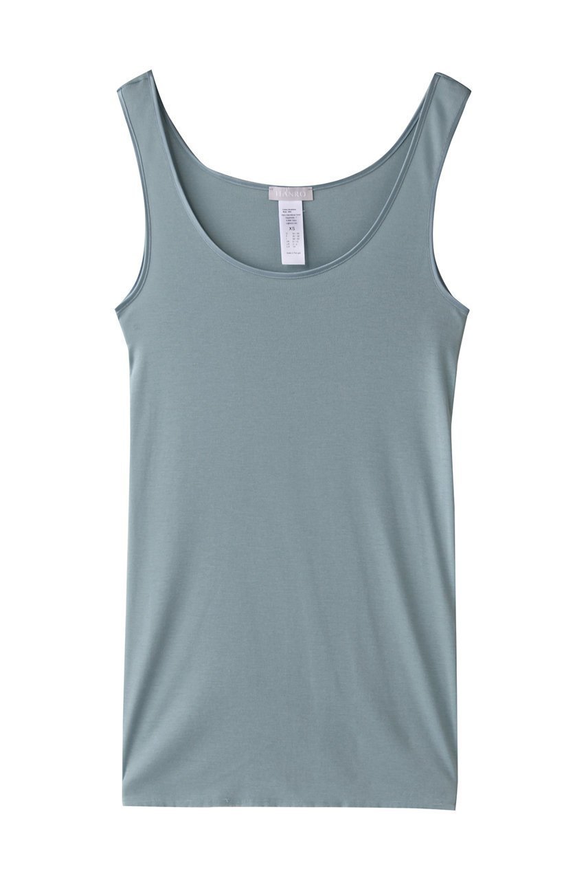【ハンロ/HANRO】のCOTTON SEAMLESS タンクトップ インテリア・キッズ・メンズ・レディースファッション・服の通販 founy(ファニー) 　ファッション　Fashion　レディースファッション　WOMEN　下着・ランジェリー　Underwear　その他インナー・ランジェリー　Other lingerie　インナー　Inner　シルク　Silk　シルケット　Mercerization　タンク　Tank　ランジェリー　Lingerie　人気　Popularity　定番　Standard　トルマリンブルー|ID: prp329100000854892 ipo3291000000032208260