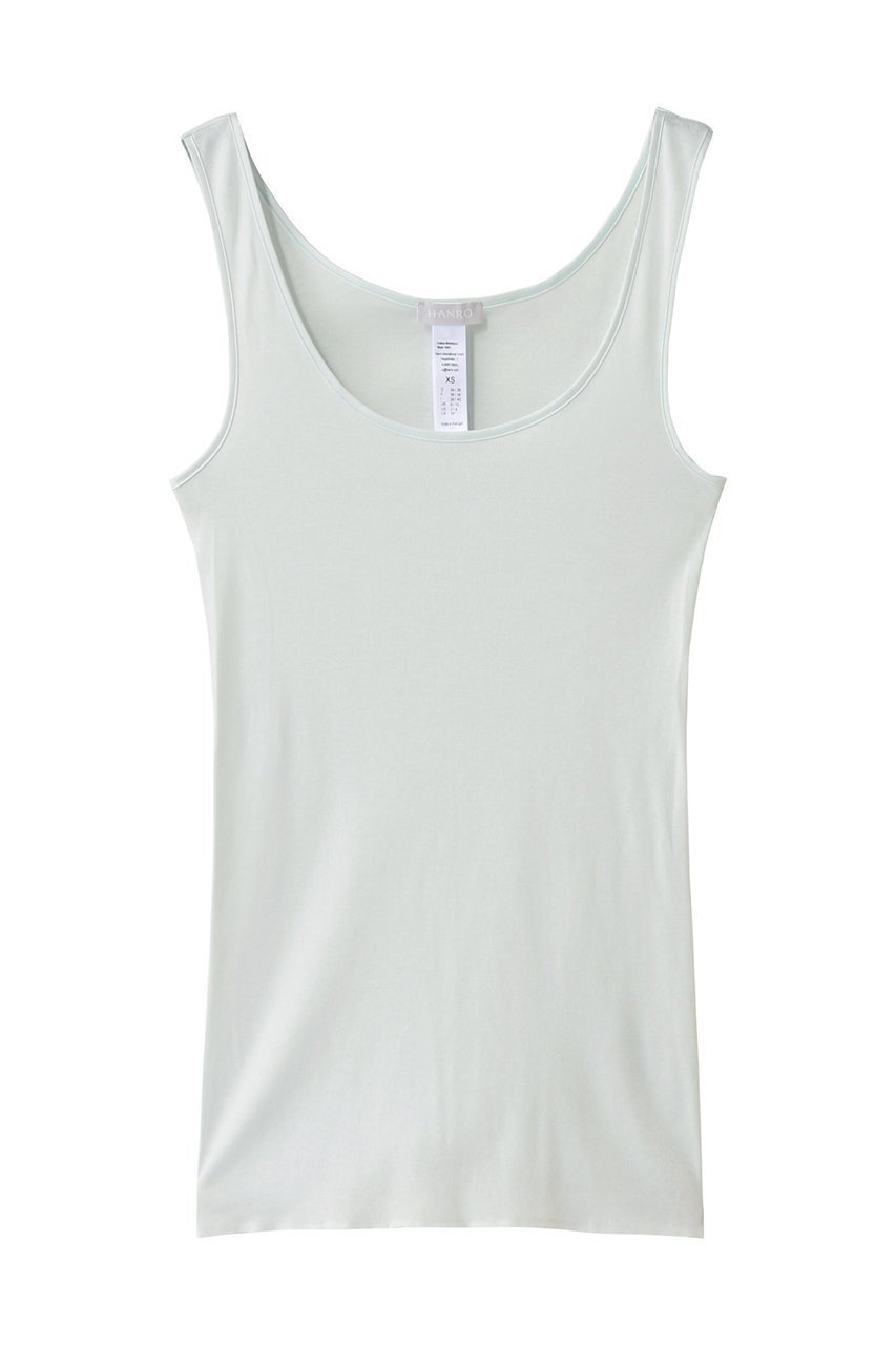 【ハンロ/HANRO】のCOTTON SEAMLESS タンクトップ インテリア・キッズ・メンズ・レディースファッション・服の通販 founy(ファニー) 　ファッション　Fashion　レディースファッション　Fashion for Women　下着・ランジェリー　Lingerie & Intimates　その他ランジェリー・インナーアイテム　Other Lingerie / Intimates　インナー　Innerwear　シルク　Silk, 100% Silk　シルケット　Silket, Silky Cotton　タンク　Tank Top, Sleeveless Top　ランジェリー　Lingerie, Intimate Wear　人気　Popular, Best Seller　定番　Standard, Basic Item　ペールブルー|ID: prp329100000854892 ipo3291000000034554911
