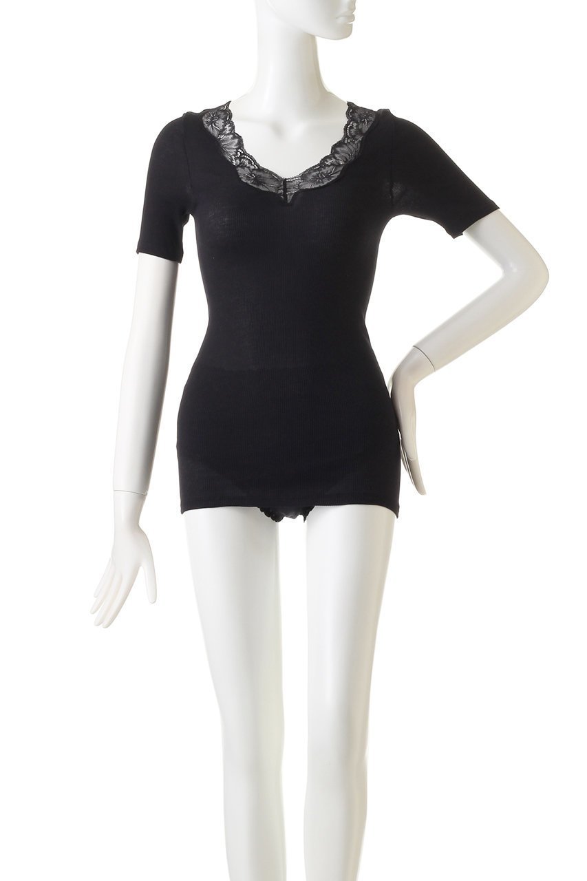 【ハンロ/HANRO】のLACE DELIGHT半袖 人気、トレンドファッション・服の通販 founy(ファニー) 　ファッション　Fashion　レディースファッション　WOMEN　下着・ランジェリー　Underwear　その他インナー・ランジェリー　Other lingerie　インナー　Inner　フェミニン　Feminine　ランジェリー　Lingerie　レース　Race　エレガント 上品　Elegant　半袖　Short Sleeve　other-2|ID: prp329100000854912 ipo3291000000031435533