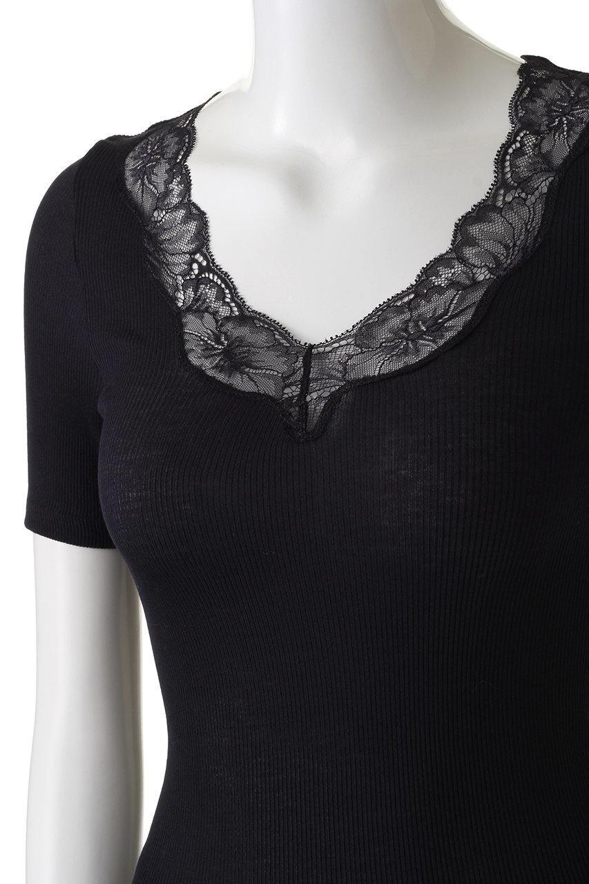 【ハンロ/HANRO】のLACE DELIGHT半袖 人気、トレンドファッション・服の通販 founy(ファニー) 　ファッション　Fashion　レディースファッション　WOMEN　下着・ランジェリー　Underwear　その他インナー・ランジェリー　Other lingerie　インナー　Inner　フェミニン　Feminine　ランジェリー　Lingerie　レース　Race　エレガント 上品　Elegant　半袖　Short Sleeve　other-5|ID: prp329100000854912 ipo3291000000031435545