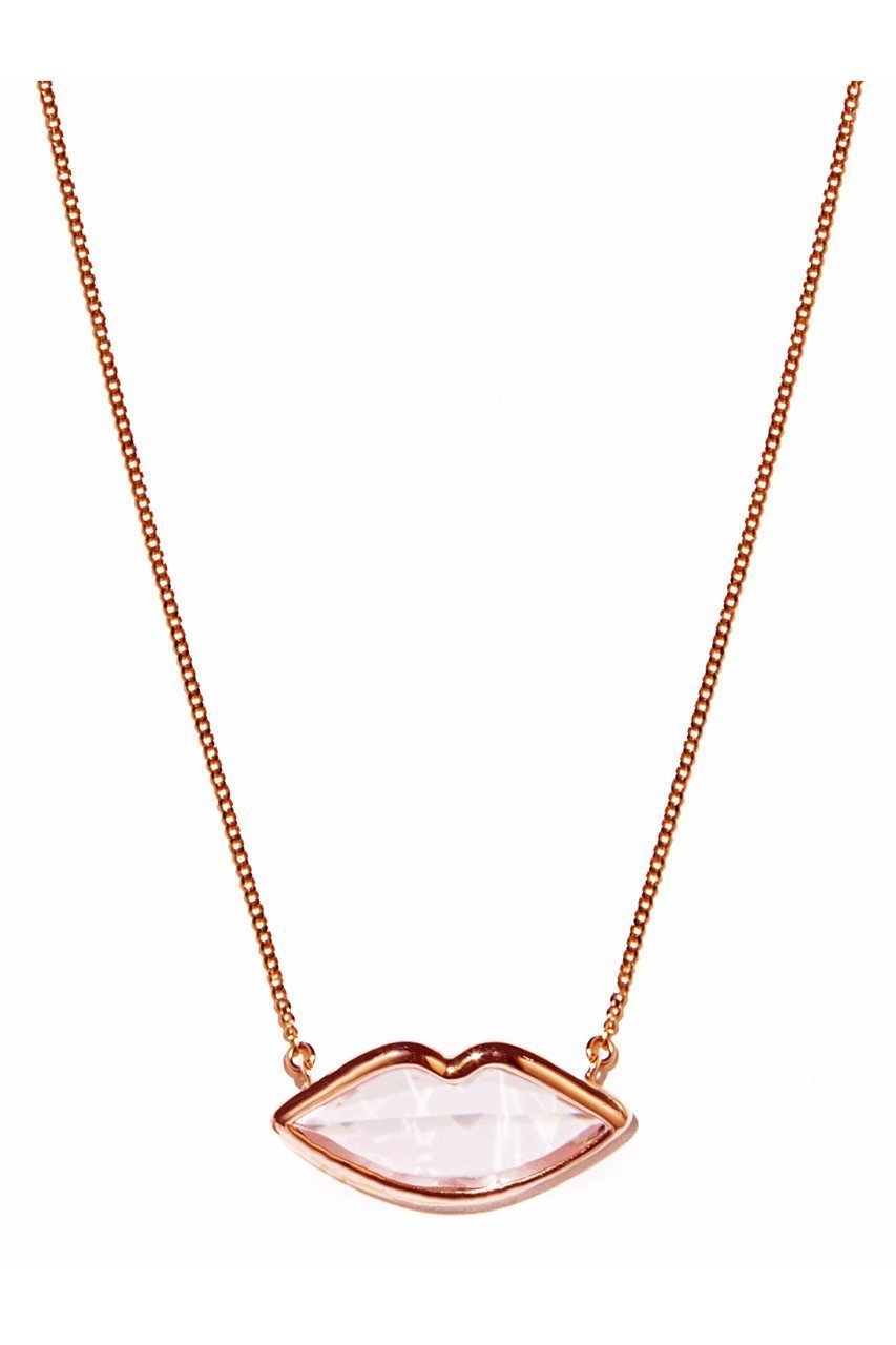 【ルボンボン/les bonbon】のlip ピンクゴールドネックレス インテリア・キッズ・メンズ・レディースファッション・服の通販 founy(ファニー) 　ファッション　Fashion　レディースファッション　Fashion for Women　ジュエリー　Jewelry　ネックレス　Necklaces & Pendants　コレクション　Collection, Seasonal Line　ネックレス　Necklace, Pendant Necklace　フェミニン　Feminine, Girly　フォルム　Silhouette, Form　モチーフ　Motif, Design Theme　リップ　Lip, Lip Motif　ピンクゴールド|ID: prp329100000860872 ipo3291000000035550455