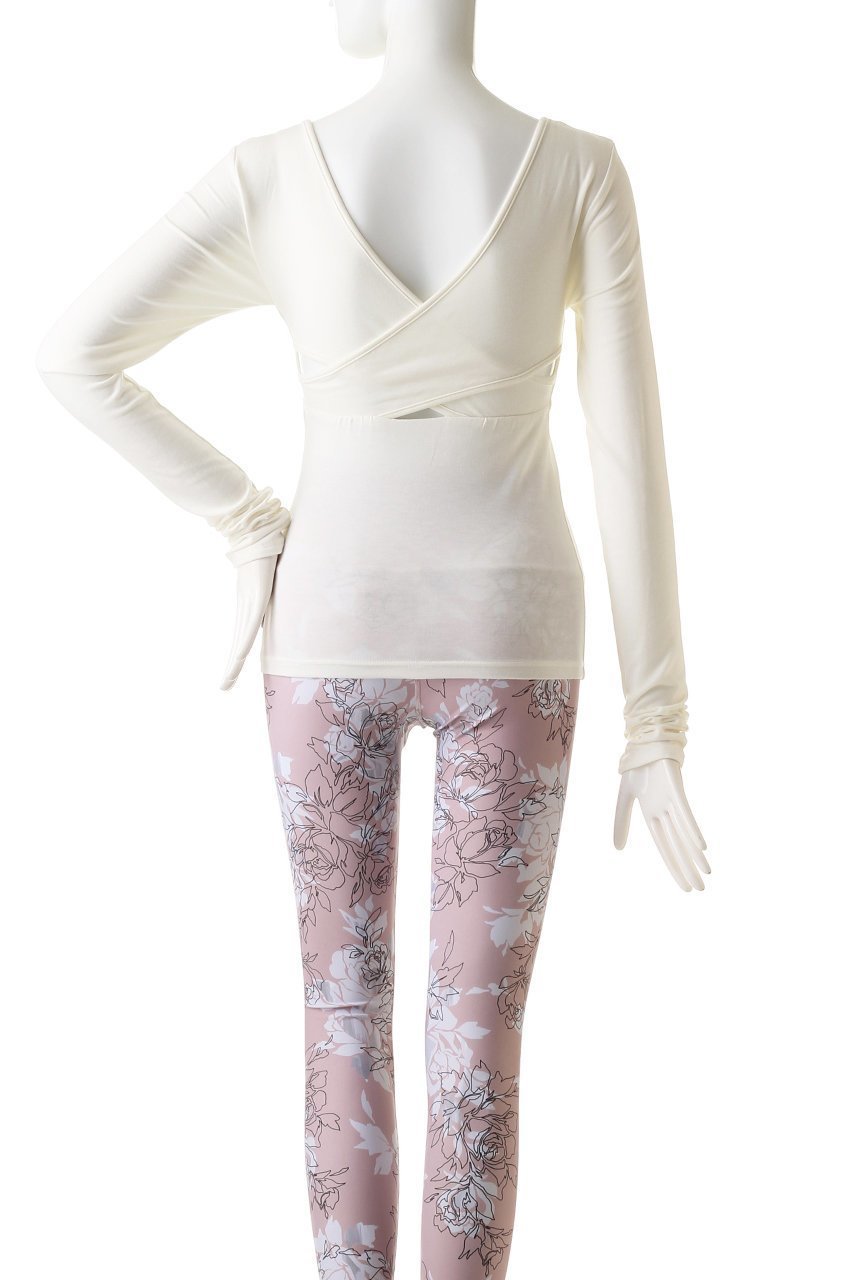 【ジュリエ/Julier】のエアウォームバッククロスロングスリーブ 人気、トレンドファッション・服の通販 founy(ファニー) 　ファッション　Fashion　レディースファッション　Fashion for Women　トップス・カットソー　Cut & Sew Tops　スポーツウェア　Functional & Stylish Sportswear　スポーツ トップス　Athletic Tops / Workout Tops / Training Shirts　ストレッチ　Stretch, Stretchy Fabric　スポーツ　Sports, Activewear　スリーブ　Sleeve, Long Sleeve / Short Sleeve　ロング　Long, Long-Length　定番　Standard, Basic Item　other-4|ID: prp329100000912757 ipo3291000000035335419